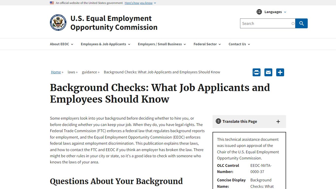 Background Checks: What Job Applicants and Employees Should Know